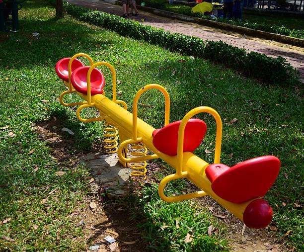 istock Colorful playground for children 504818530