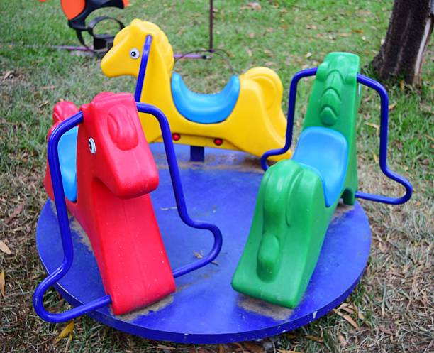 istock Colorful playground for children 504818656
