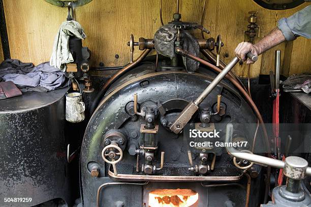 On The Footplate Stock Photo - Download Image Now - Boiler, Driving, Fire - Natural Phenomenon