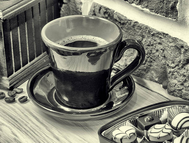 istock coffee, sweets, coffee grinder. still life 504821242