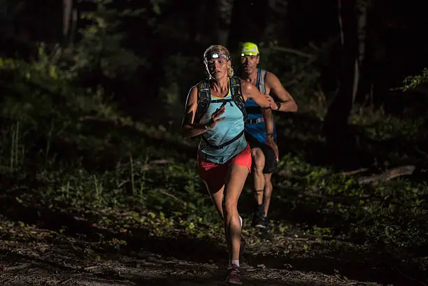 Photo of Hikers in forest