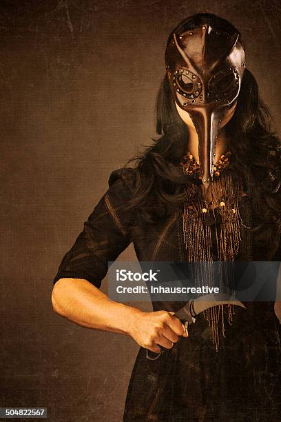 Plague Doctor Assassin Stock Photo - Download Image Now - Assassination, Females, Adult