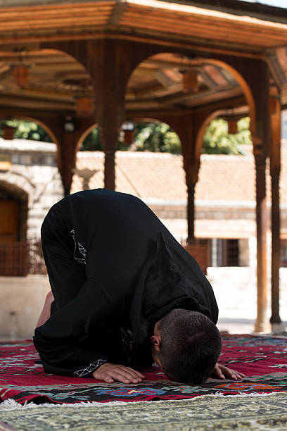 istock Muslim Praying In Mosque 504822815