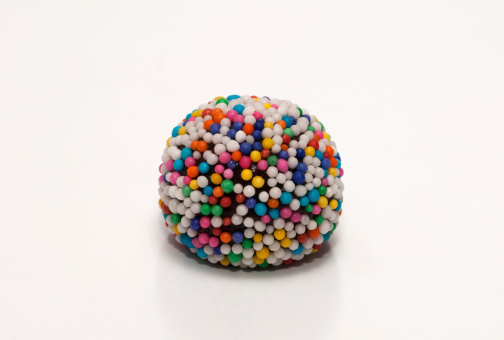 Brazilian Sweet - Brigadeiro / Brigadeiro with colorful beads