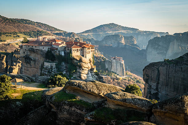 istock Varlaam Monastery in Meteora, Greece 504824616