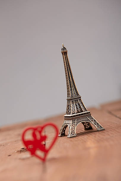 istock Eiffel Tower and hearts on Valentine's Day 504824714