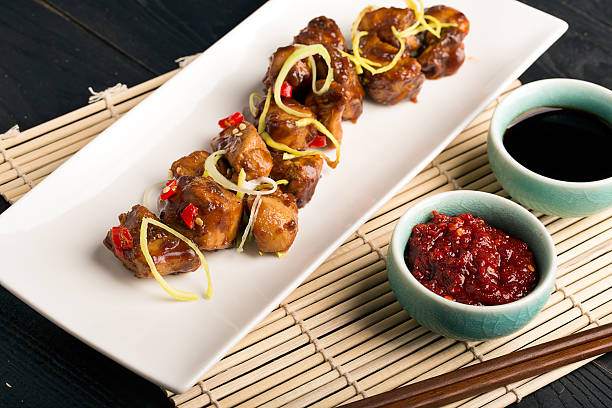 Traditional chinese kung pao chicken