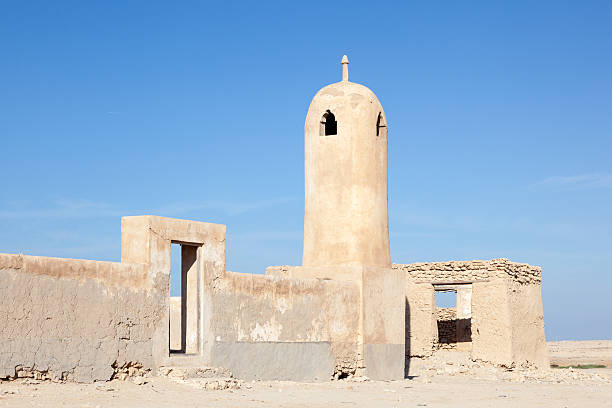 istock Ruin of an ancient mosque in Qatar 504827628