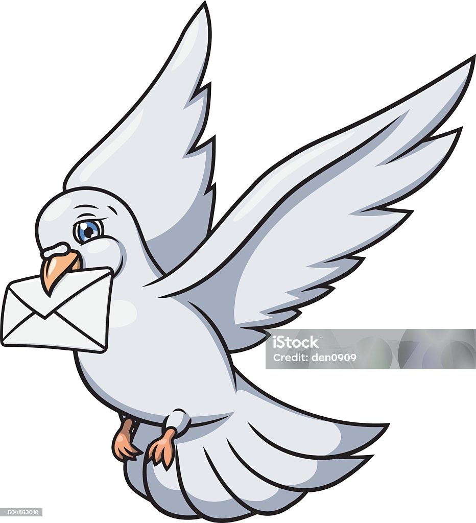 Chim Bồ Câu Trắng Đang Mang Chữ 2 Hình minh họa Sẵn có - Tải xuống ...