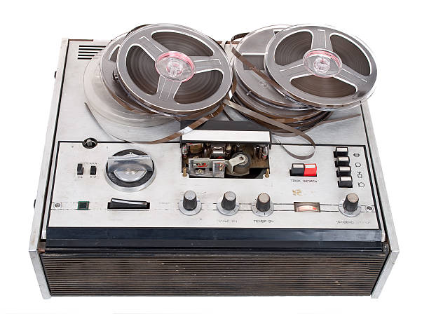 istock Retro audio tape recorder 504853106