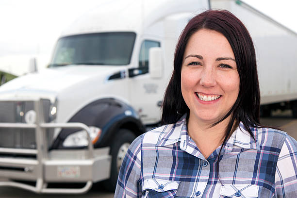 istock Women in Trucking 504853467