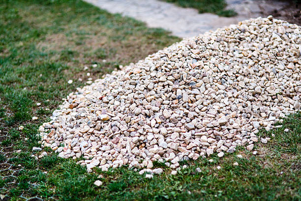 istock pile of stones on the grass 504854882