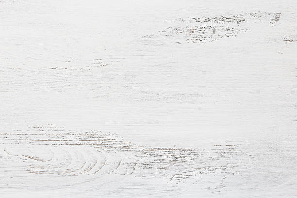 istock Old wooden board painted white. 504855142