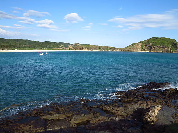 istock Rocky shore in Lombok 504855470