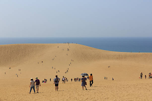 Tottori Sand Dunes in Japan.