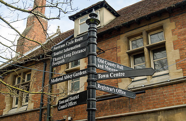 istock Abingdon Signpost, Oxfordshire 504860139