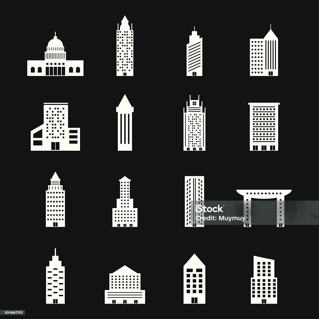 Building Fixture Vector Building Vector Set Stock Illustration - Download Image Now - Abstract ...