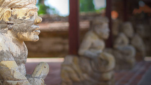 istock Portrait of Balinese statues 504863992