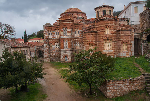 istock Image of  monastery of St. Luke near Delphi 504864506