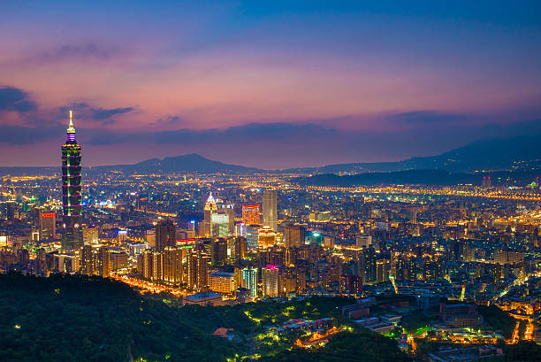 istock Skyline of Taipei city 504865806