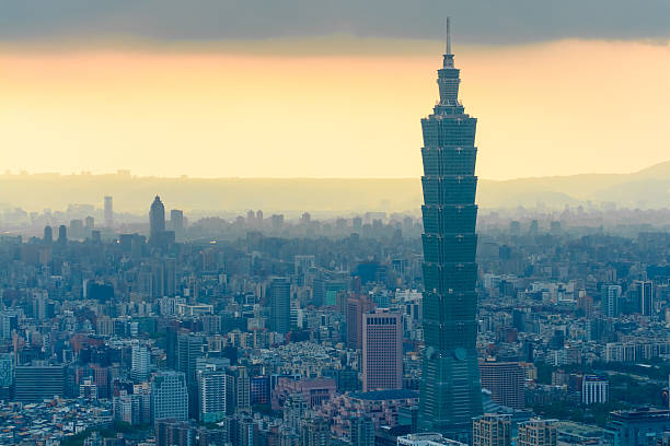 istock Skyline of Taipei city 504865904