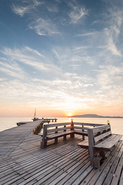 istock The wood bridge 504866124