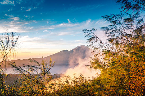 istock Volcano scenery at sunrise, Bali 504866324
