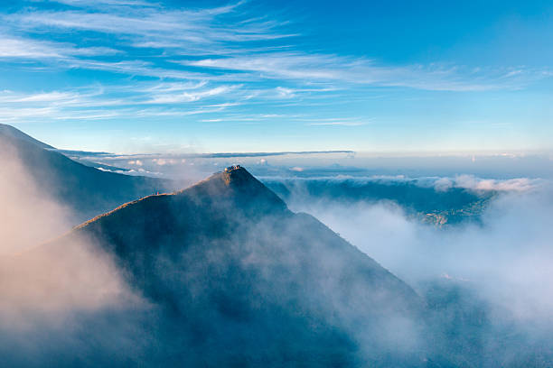 istock Volcano scenery, Mount Batur, Bali 504866360