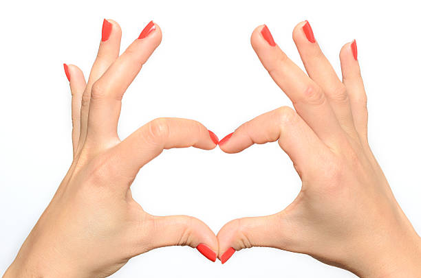 istock Woman making a heart gesture 504868678