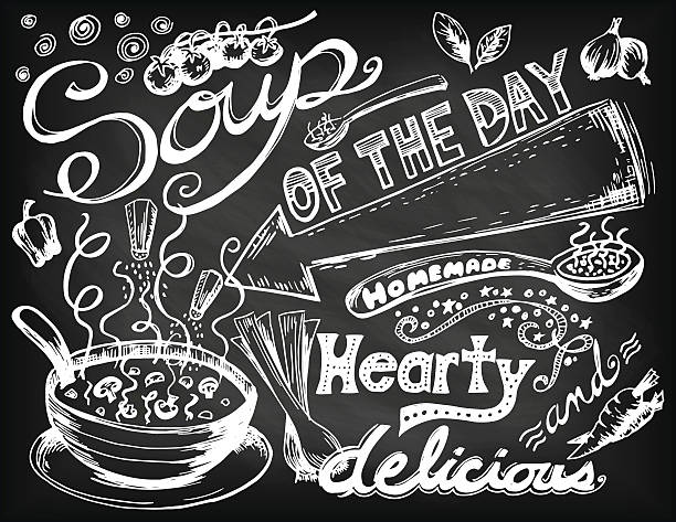 12,000+ Chalkboard Food Doodles Stock Illustrations, Royalty-Free