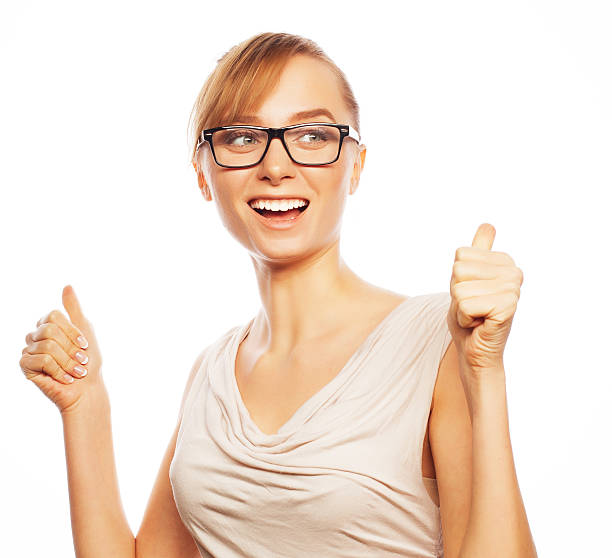 istock happy smiling business woman 504879276