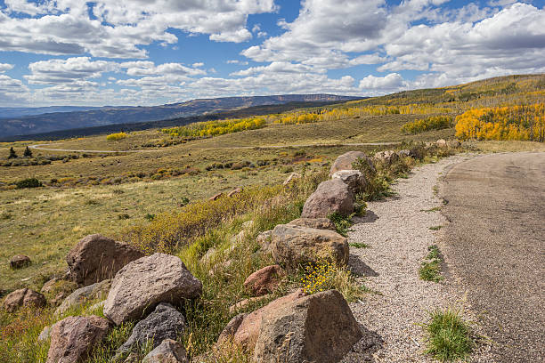 View from the top of Boulder Mountain in Utah View from the top of Boulder Mountain in Utah, America boulder mountains stock pictures, royalty-free photos & images