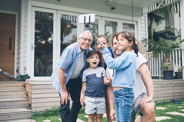 istock Family selfie! 504883398