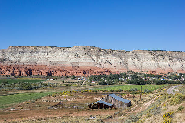 istock Farm along scenic byway in Utah, USA 504883580