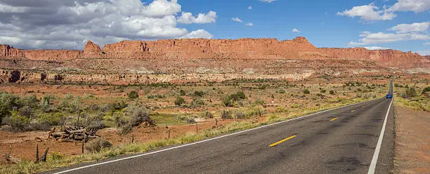 Photo of Panorama of scenic byway 12 near Capitol Reef