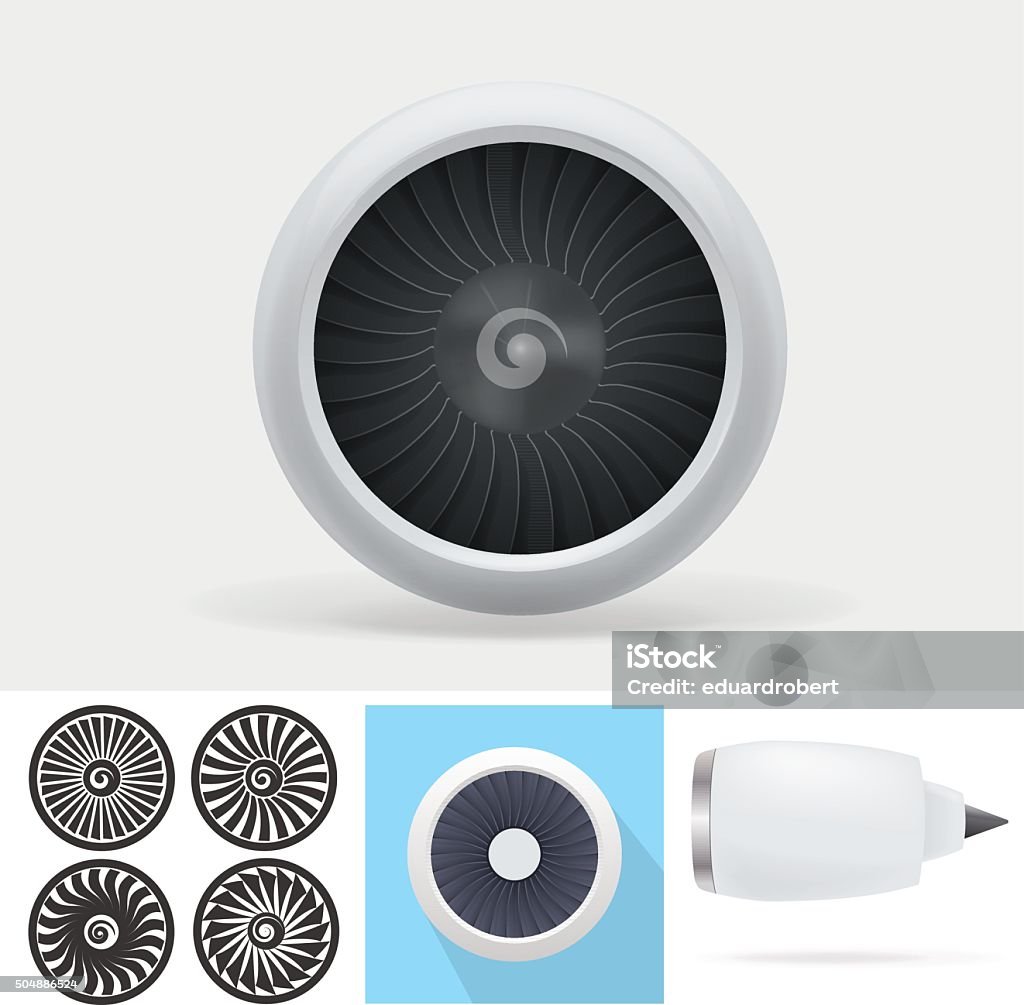 Jet Engine Sprites Jet Engine Stock Illustration - Download Image Now - Jet Engine ...