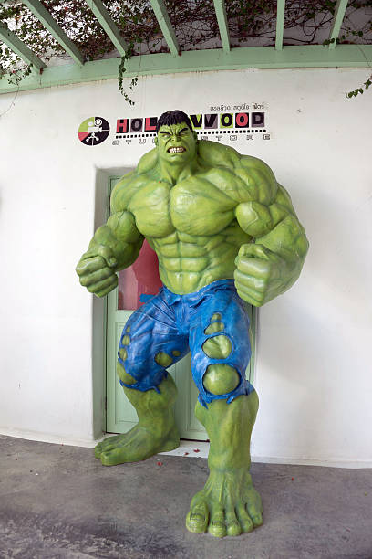thailand- января 1,2016 модели больших hulk - hulk стоковые фото и изображения