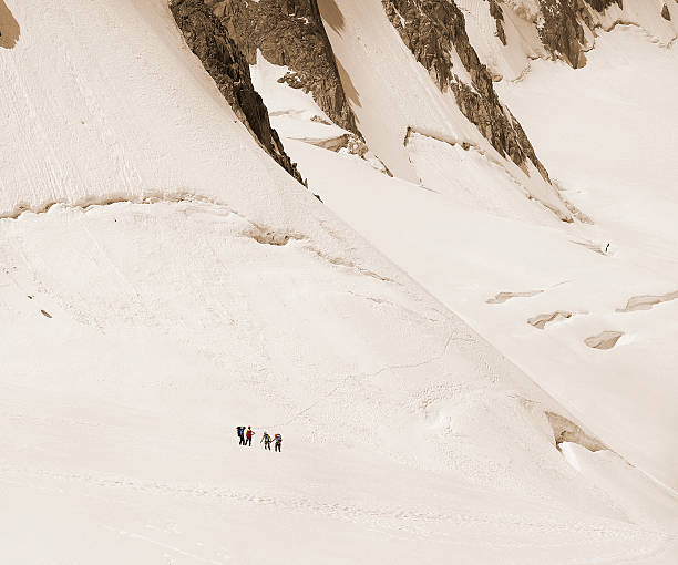 istock Trekking  and recreation in  the  Alps mountains 504895816