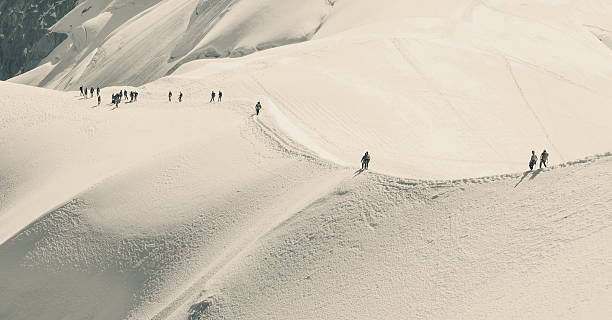 istock Trekking  and recreation in  the  Alps mountains 504895910