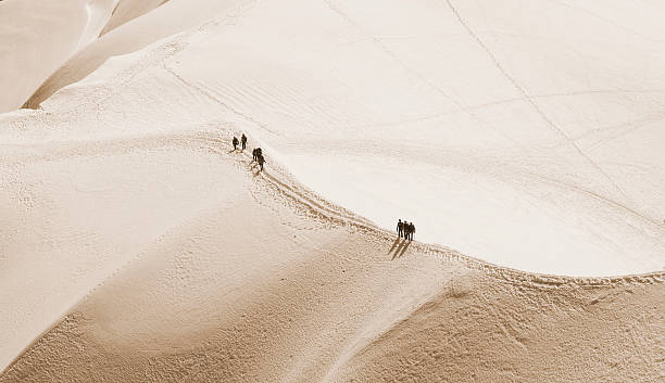 istock Trekking  and recreation in  the  Alps mountains 504895990