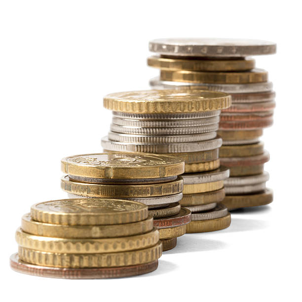 istock Piles of coins 504896740