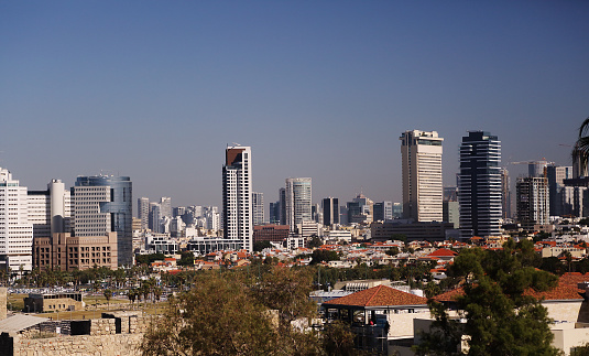 beautiful view of the city of Tel Aviv