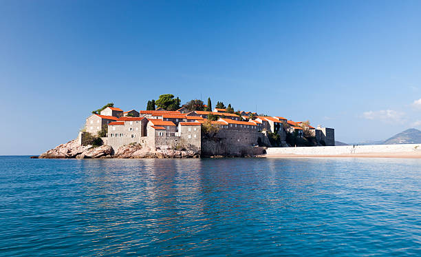 istock Sveti Stefan Island. Budva -Montenegro. 504901816