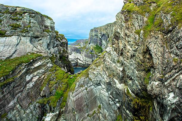 Cliffs at the Coast of Mizen Head in Ireland Cliffs at the Coast of Mizen Head in Ireland mizen head stock pictures, royalty-free photos & images