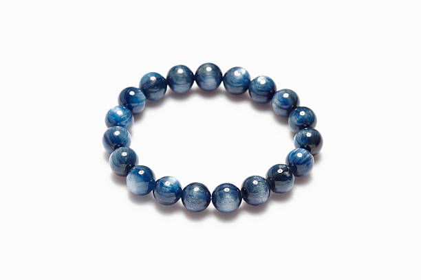 istock Lucky stone bracelet on white background. 504902776