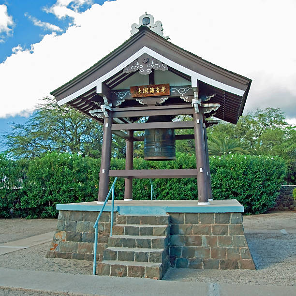 ラハイナ、マウイ島ラハイナ浄土寺にハワイ - lahaina ストックフォトと画像