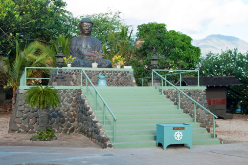 Lahaina jodo mission on Maui Island Hawaii