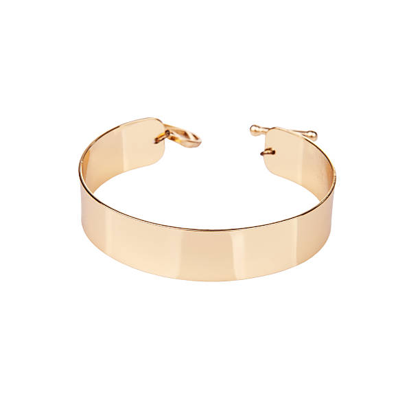 istock Golden bracelet 504905309