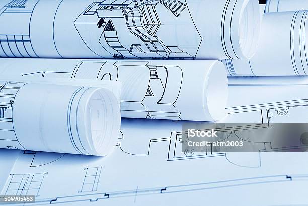 Structurize Blueprints Architecture Blueprints Stock Photo - Download Image Now - Architecture ...