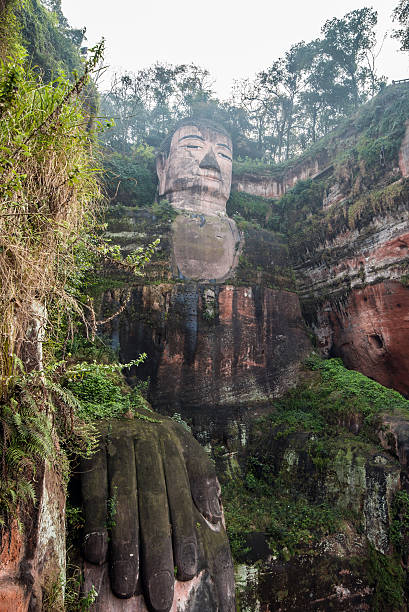 istock Giant Buddha(Da fo)- Leshan, Sichuan, China 504906082